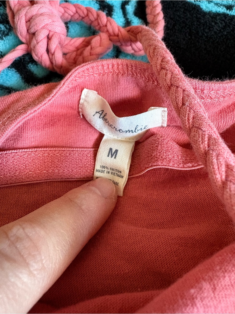 Abercrombie & Fitch Pink Halter Tank Top - Picture 4 of 6